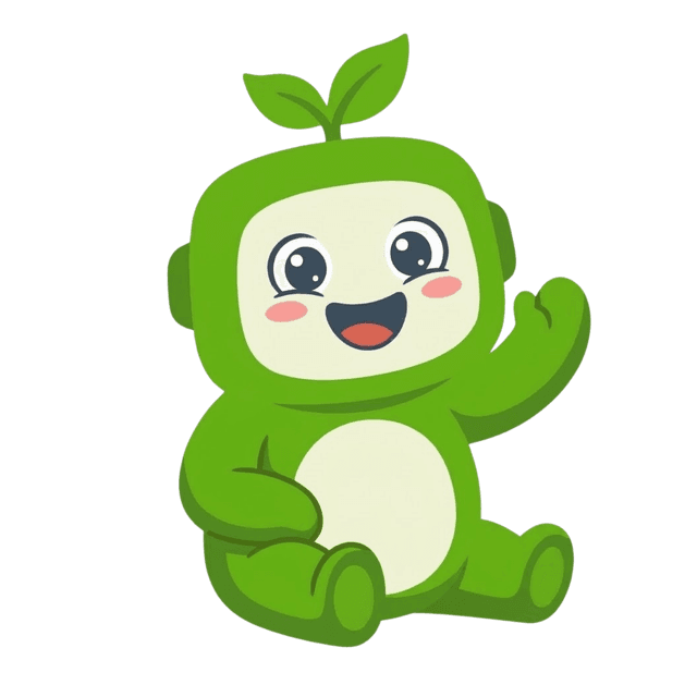 Maskot Sehatin Waving